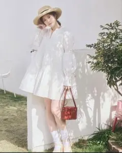 LANTINAM Tiered Minidress