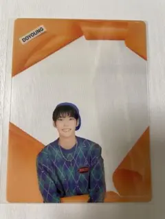 NCT127 カフェ フォトフレーム風 クリアカード ドヨン