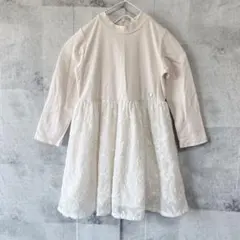 TARTINE et CHOCOLAT 長袖レースワンピース 女の子　100cm