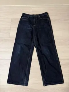 ユニクロ　インディゴ　ハイライズ　ストレートデニム　26インチ