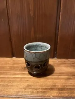 貫入 ぐい呑み 陶器 酒器