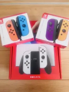 【新品未使用】Nintendo Switch 有機ELモデルJoy-Conセット