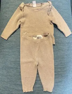 H&M ベビー服セット 4-6M ベージュ