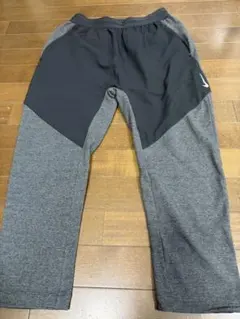Nike トレーニングランニングパネルデザイン ジャージパンツ 黒/グレー