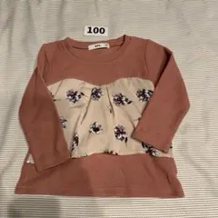 MPS. 長袖カットソー 100cm 花柄