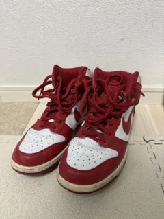Nike dunk highレッド/ホワイト
