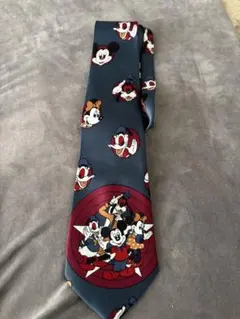 ミッキー ミニーマウス ネクタイ Mercedes ハンドメイド