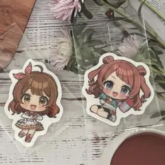 学園アイドルマスター ゼリー＆ステッカー 花海咲季　花海佑芽