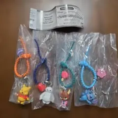 ディズニー カラフルマルチチャーム 全4種セット バンダイ