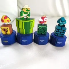 PEPSI ペプシ スーパーマリオボトルキャップ　4体セット