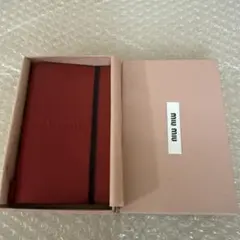 miumiu 手帳カバー　ノート　スケジュール帳カバー　ブランドのサムネイル