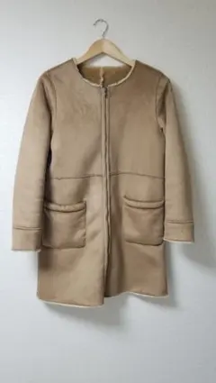 OZOC　オゾック　ムートン風コート