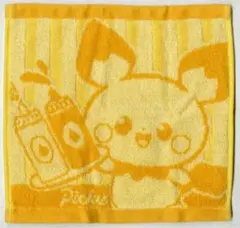 未開封　ピチュー　ハンドタオル　一番くじ ポケピース　ポケモン