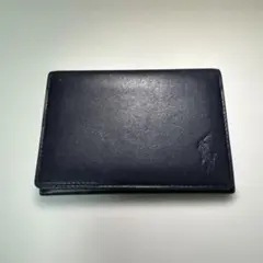 POLO RALPH LAURENカーフレザー名刺入れカードケース
