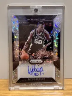 2018-19 David Robinson Prizm Auto Panini