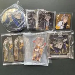 ツイステ ラギー 缶バッジ アクキー ウエハースカード クリップ アクスタ 8点