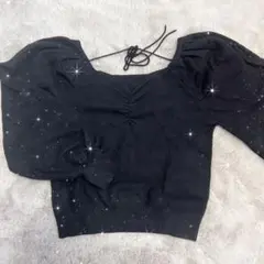 one after another NICE CLAUP ニット ギャザー