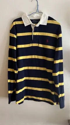 Polo Ralph Lauren 長袖ポロシャツ L ラガーシャツ　古着