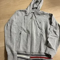 TOMMY HILFIGER グレー フルジップパーカー サイズ2