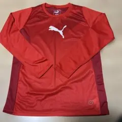プーマ　赤　ロンT 150cm