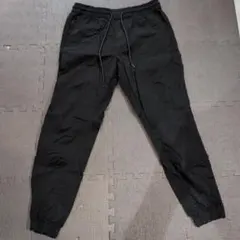 着用1回美品【ZARA】黒 ワークパンツ ドローストリング