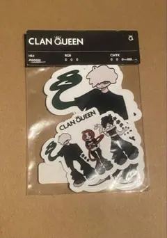CLANQUEEN インベーダーステッカー