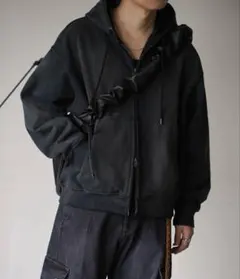 HEAVY OZ DOUBLE ZIP PARKAヴィンテージブラックM