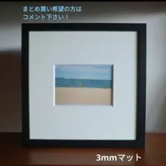 Ｌ判マット付き★送料込★ ikea サンナヘド 額縁 フォトフレーム