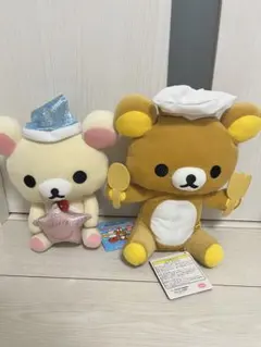 リラックマ】お正月 2011年 ぬいぐるみ 2点セット 未開封 タグ付き
