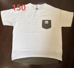 Lee ポケットTシャツ ホワイト 150