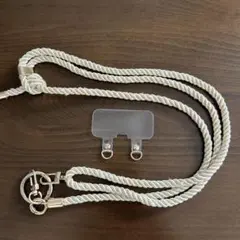 ホワイトショルダーストラップ