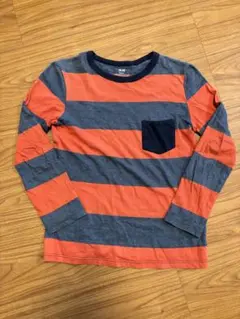 H&M ストライプ柄 長袖カットソー US 8-10