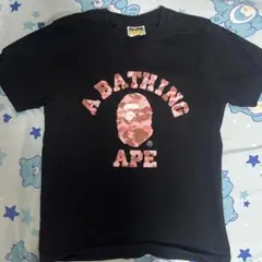 A BATHING APE ブラック Tシャツ XS