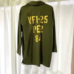 値下げしました セシルマクビー カーキ ジャケット シャツ トップス