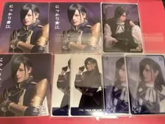 ミュージカル刀剣乱舞　青江　コースター　クリアカード