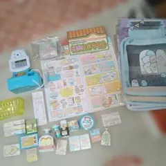 すみっコぐらし おつかいスーパーマーケットとジッパーセット