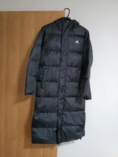 adidas CLIMAPROOF ロングダウンジャケット ブラック