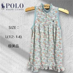 【極美品】Ralph Lauren ラルフローレン　花柄ノースリーブ ワンピースのサムネイル
