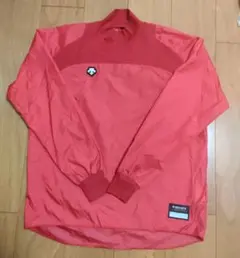 DESCENTE デサント赤 長袖アンダーウェア S シャカシャカ　野球