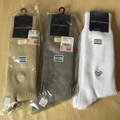 期間限定！　新品　MARIO VALENTINO ソックス 3足セット