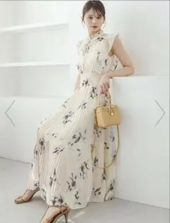 スナイデル SNIDEL Sustainable20周年プリントワンピース　P