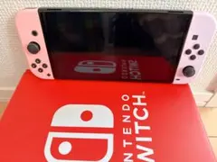 【美品】Nintendo Switch 本体有機ELカスタマイズカラーSDあり