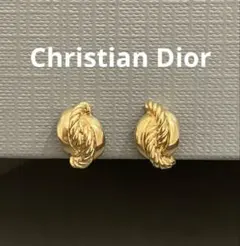 Christian Dior クリスチャンディオール　ロープデザインイヤリングのサムネイル