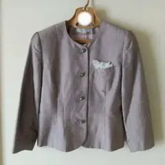 BelleCecilia　絹100%スカートスーツ　11A絹　日本製　セレモニー