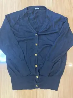 IENA ブラックカーディガン