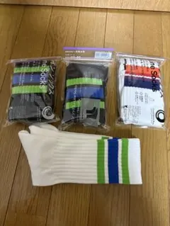 【ファミマ/ampm】キムタク着用 ソックス 4点まとめセット