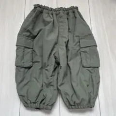BREEZEカーキカーゴパンツ裏起毛90