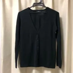 コムサ イズム COMME CA ISM カーディガン M レディース ブラック