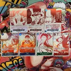 ワンピースカードトレジャー キャンペーンパック　プロモ　7種　コンプ
