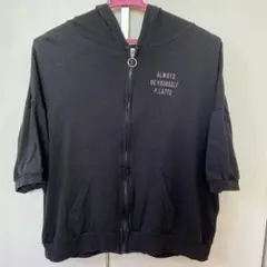 ピンクラテ　Sサイズ　パーカー